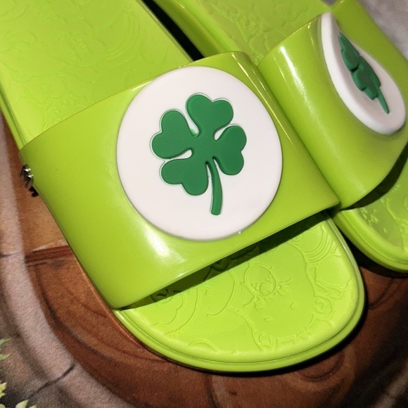 SLIDES | WOMENS MELISSA BEACH SLIDE NEXT GEN +‎ CARE BEARS – GREEN - Picture 5 of 7